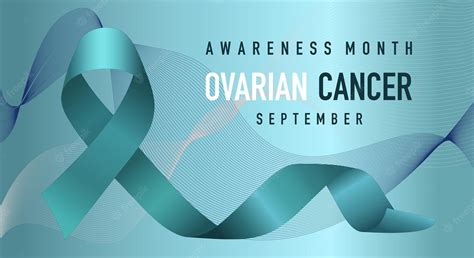 Premium Vector | Ovarian cancer awareness month celebrated every year in september