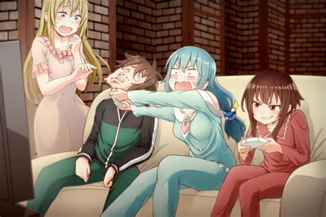 Konosuba game night! | Anime, Anime images, Character wallpaper