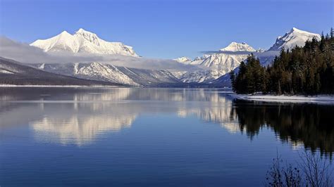 Lake McDonald Winter Photograph by Jack Bell - Pixels