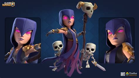 ArtStation - Clash Royale - Witch in 2022 | Clash royale, Game art, Concept art