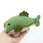Bass Fish Amigurumi - Free Crochet Pattern - StringyDingDing
