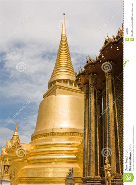 The Temple in the Grand Palace a Stock Photo - Image of landmark, buddhist: 11557900