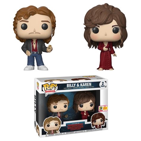 Stranger Things Funko Pop: Billy Hargrove and Karen Wheeler - Billy Hargrove Photo (42941249 ...