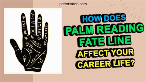 How Does Palm Reading Fate Line Affect Your Career Life? | Peter Risdon