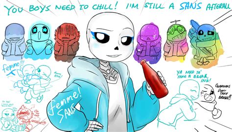 UNDERBENT: Femme!Sans by perfectshadow06 on DeviantArt