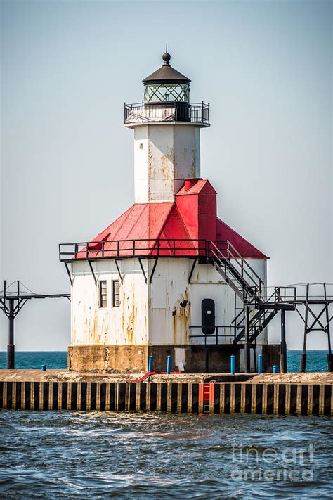 St. Joseph Michigan Lighthouse Picture Photograph by Paul Velgos