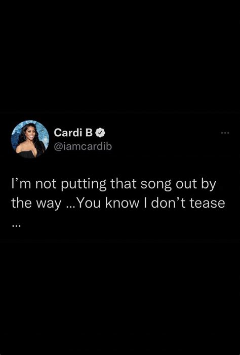 Ice Spice News on Twitter: "Cardi B reveals she will not be officially ...