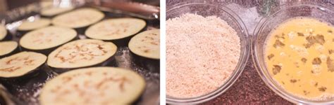 Cheap Eats: Oven Fried Eggplant Parmesan - The Thrifty Abode