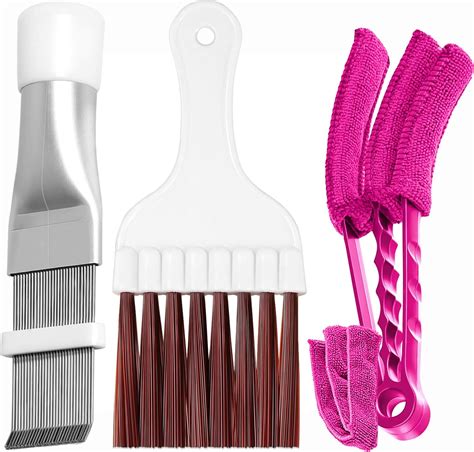 Amazon.com: Hommtina 3 Pcs Air Conditioner Condenser Fin Comb/Cleaning Brush, Coil Cleaner Whisk ...