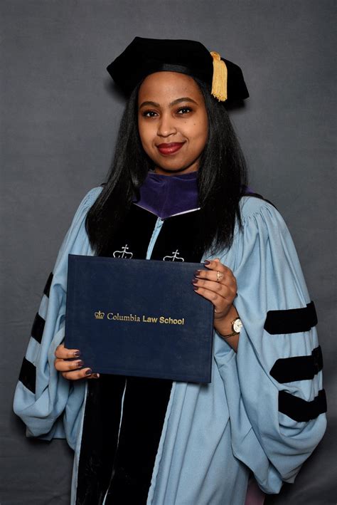 Yohanna Hailu on LinkedIn: I am very excited to share that I graduated from Columbia Law School ...