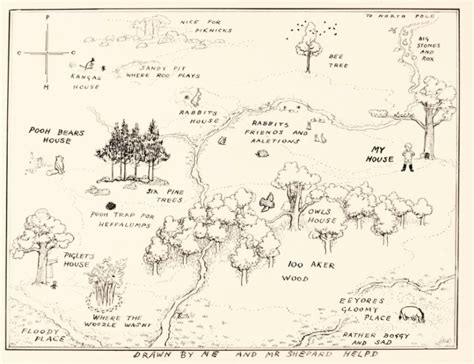 Winnie-the-Pooh Hundred Acre Wood Map sets Sotheby's record