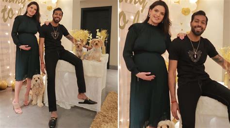 Sports News | Hardik Pandya and Wife Natasa Stankovic Strike a Pose at ...