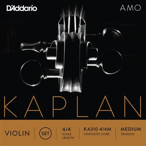 D'Addario Kaplan Amo Violin Strings - Bass Bags