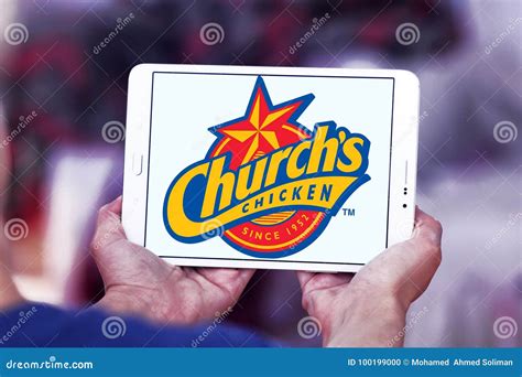 Churchs chicken logo editorial image. Image of burger - 100199000