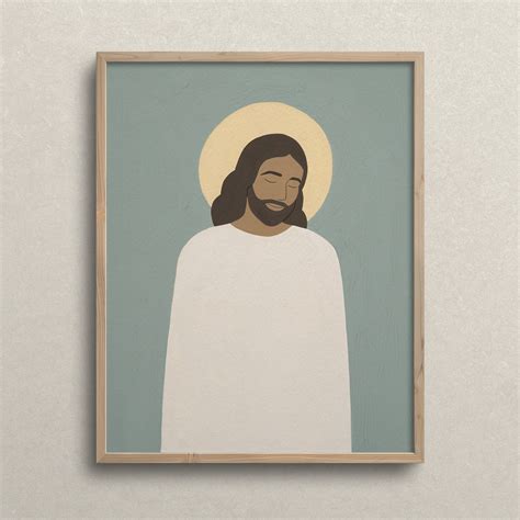 Light of the World Jesus Art Modern Jesus Christ Art Jesus - Etsy