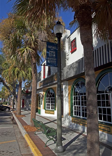 Historic Downtown Melbourne Florida #1 Photograph by Allan Hughes - Pixels