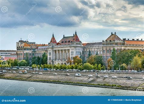 Budapest University of Technology and Economics, Hungary Stock Photo - Image of architecture ...