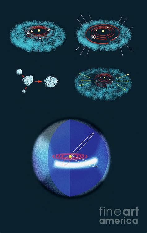 Oort Cloud Formation And Evolution Photograph by Tim Brown/science ...