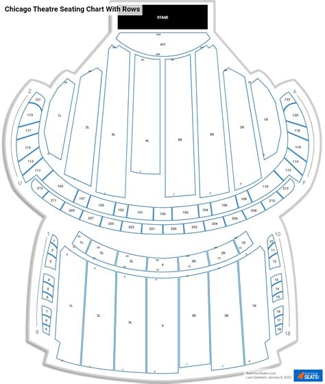 Chicago Theatre Seating Chart - RateYourSeats.com