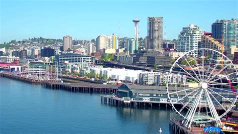 Stock video of aerial view of ferris wheel in | 18022102 | Shutterstock