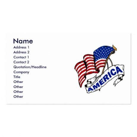 Editable Patriotic Business Card Template Doc Example | EmetOnlineBlog