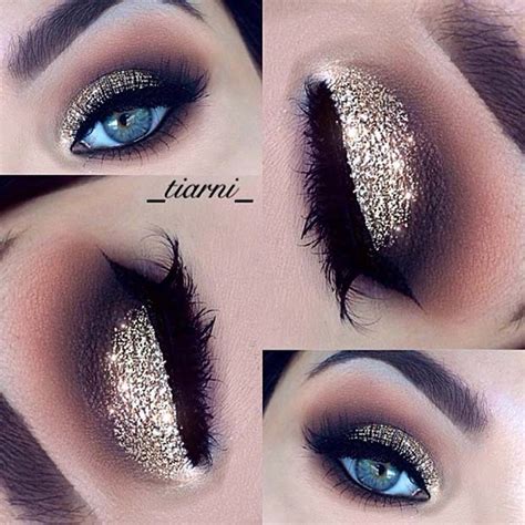 23 Glitzy New Year's Eve Makeup Ideas - crazyforus