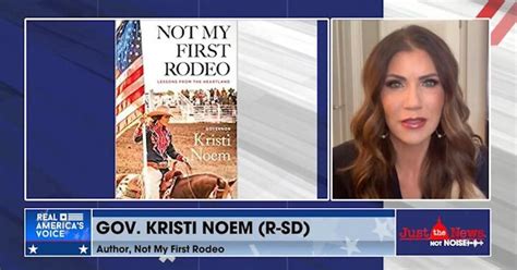 Governor Kristi Noem on her new book, "Not My First Rodeo: Lessons From ...