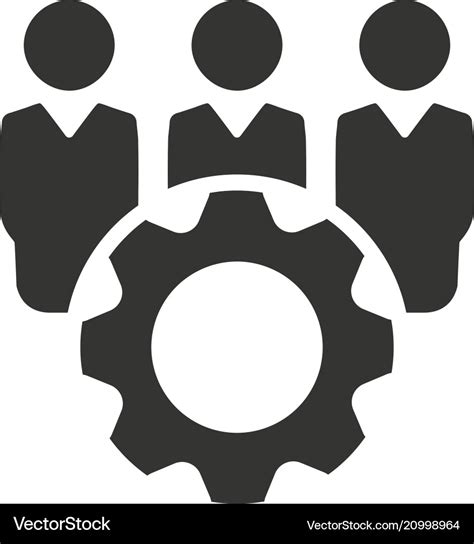 Technical team icon Royalty Free Vector Image - VectorStock