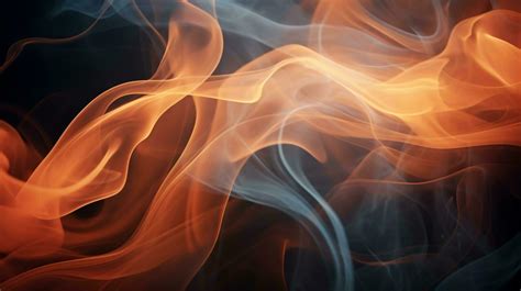 smoke tendrils curling and twisting to form abstract figures, AI generated 26229776 Stock Photo ...