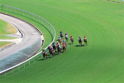 A Horse Racing at Hong Kong Jockey Club. Editorial Photography - Image ...