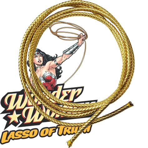 Wonder Woman Lasso of Truth Diana Prince Whip Cosplay Rope Weapon PU ...