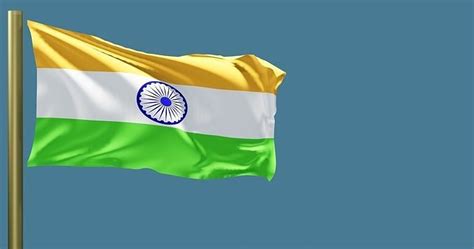 indian flag 3D model 3D model animated | CGTrader