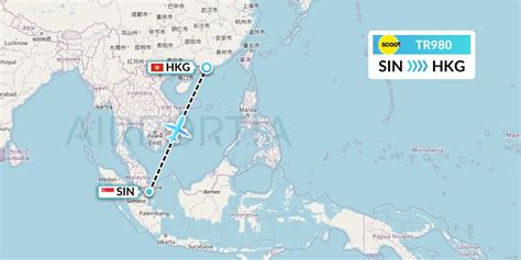 TR980 Flight Status Tigerair: Singapore to Hong Kong (TGW980)