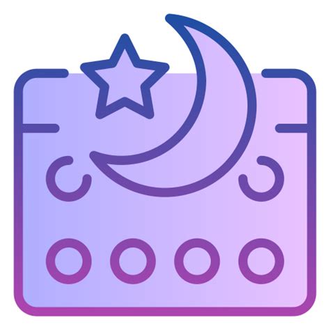 Lunar Generic gradient lineal-color icon