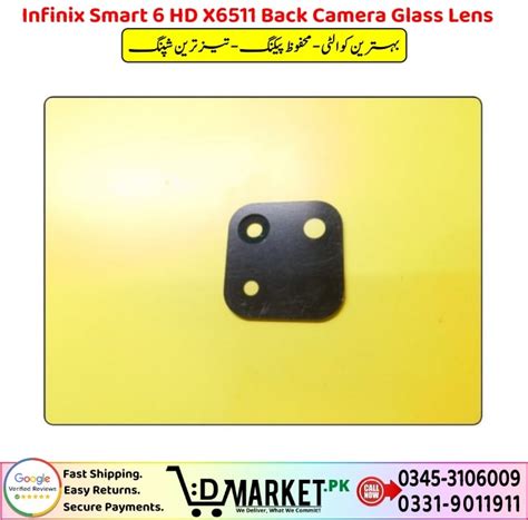 Infinix Smart 6 HD X6511 Back Camera Glass Lens Price In Pakistan | Top ...