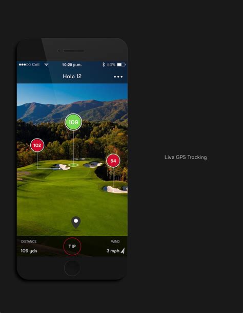 Golf GPS Concept on Behance