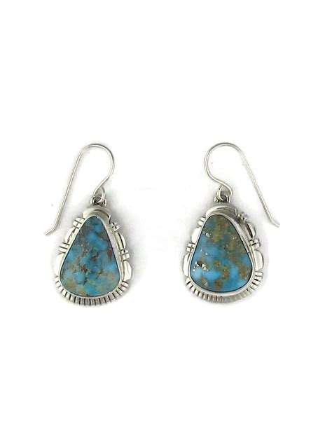 Turquoise Earrings | Native American Turquoise Earrings