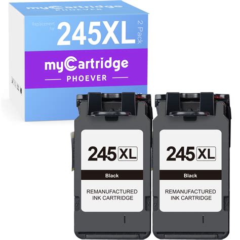 245XL 245 Black Ink Cartridge for Canon PG-245 CL-246 Ink for MG2522 MX490 MX492 MG2520 Printer ...