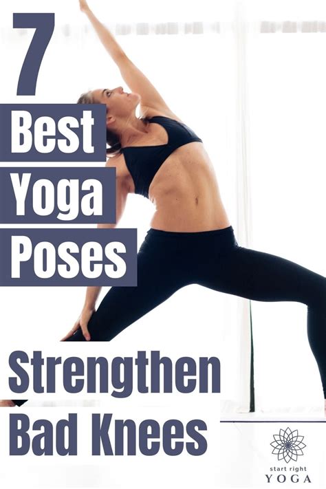 Best Knee Strengthening Yoga Poses: Yoga For People With Bad Knees - startrightyoga.com