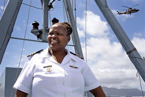 South African Navy Commander Makes History - Africa Defense Forum