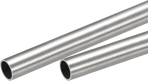 Amazon.com: uxcell 316 Stainless Steel Tube, 12mm OD 1mm Wall Thickness 300mm Length Pipe 2 Pcs ...