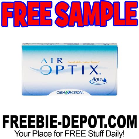 FREE SAMPLE – Air Optix Contact Lenses | Freebie Depot