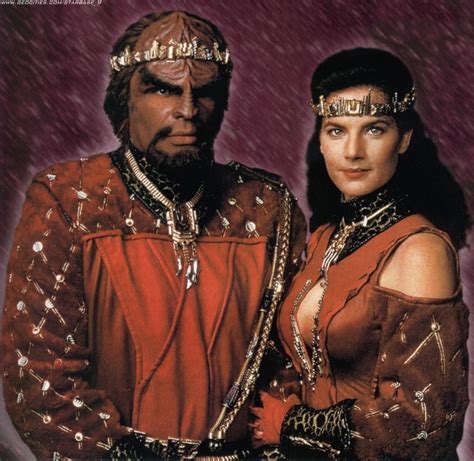 Jadzia & Worf - Jadzia Dax Photo (30538194) - Fanpop