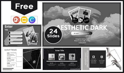 Plantilla Aesthetic Dark - Plantillas para PowerPoint y Google Slides