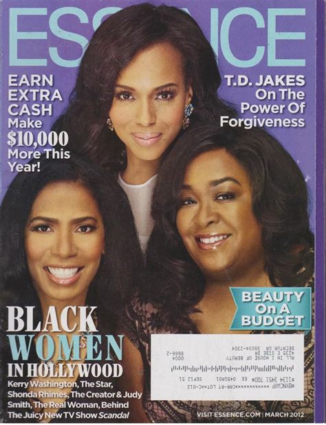 ESSENCE MAGAZINE MARCH 2012 black Women in Hollywood - Etsy