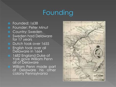 PPT - The Delaware Colony PowerPoint Presentation - ID:3813679