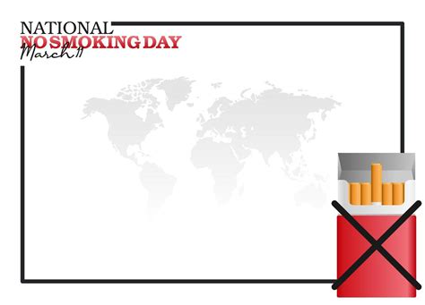 vector graphic of national no smoking day good for national no smoking ...