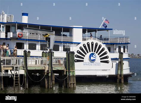 Fort Sumter tour boat, Charleston South Carolina USA Stock Photo - Alamy