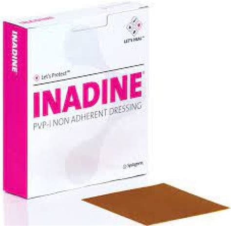 Inadine 9.5X9.5Cm 1'S - BizzMed