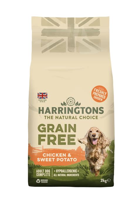 Grain Free Chicken & Sweet Potato Dog Food – Harringtons Pet Food